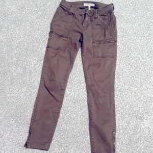 Joie Black Skinny Crop Jeans size 23 park skinny.